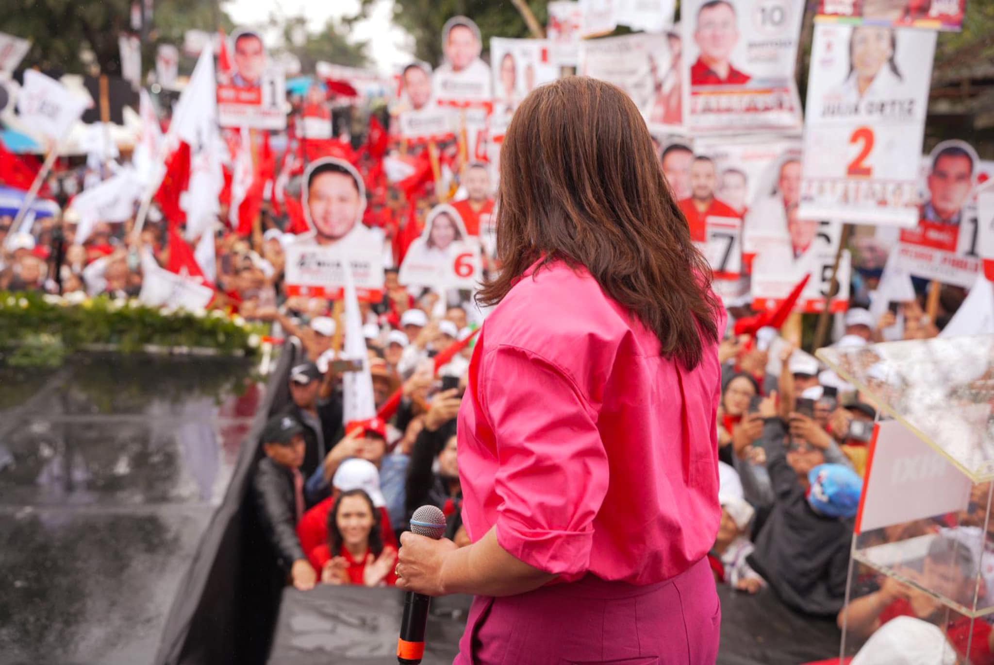 Rixi Moncada sufre descenso en popularidad a menos de tres meses de las elecciones en Honduras